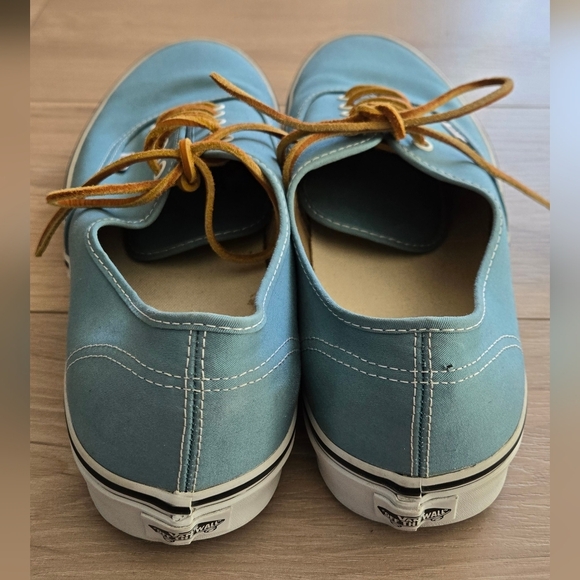 Mens Van's blue Authentic Brushed twill sneaker - Picture 3 of 8